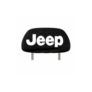 Set 2 huse tetiere negre, pentru gama auto JEEP - Img 2