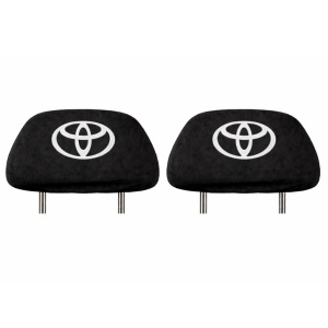 Set 2 huse tetiere negre, pentru gama auto TOYOTA