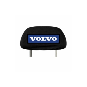Set 2 huse tetiere negre, pentru gama auto VOLVO - Img 2