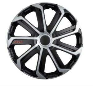 Set 4 Capace EVO Gri-Negru R15