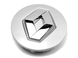 Set 4 Capace Janta Aliaj RENAULT 51MM Interior - 57MM Exterior GRI - Img 2
