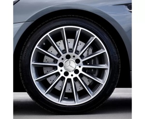 Set 4 Capace jante aliaj Mercedes Benz 75mm Gri - Img 5
