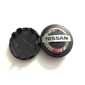 Set 4 Capace Jante Aliaj Nissan – 54mm Negre - Img 6