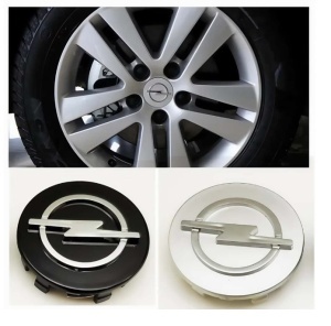 Set 4 Capace Jante Aliaj Opel 58MM GRI - Img 3