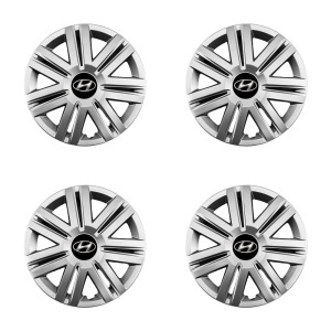 Set 4 Capace Roti 14 inchi (R14) Compatibile Cu Hyundai, Model - 203 - Img 2