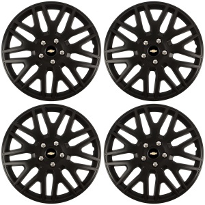 Set 4 Capace Roti 14 inchi (R14) Dakar Negru, Compatibile Cu Chevrolet - Img 2