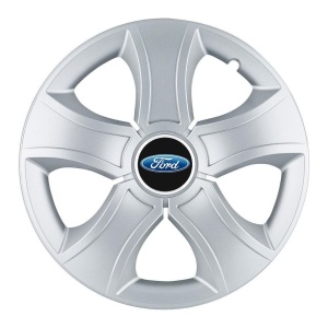 Set 4 Capace Roti 15 inchi (R15) Bis Gri, Compatibile Cu Ford - Img 3