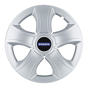 Set 4 Capace Roti 15 inchi (R15) Bis Gri, Compatibile Cu Volvo - Img 3