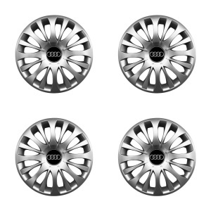 Set 4 Capace Roti 15 inchi (R15) Compatibile Cu AUDI model - 329 - Img 2