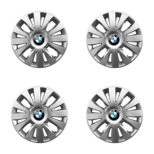 Set 4 Capace Roti 15 inchi (R15) Compatibile Cu BMW model - 324 - Img 2