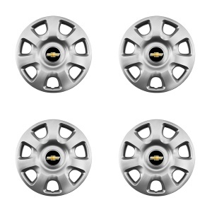 Set 4 capace roti 15 inchi (R15) Compatibile Cu Chevrolet model - 336 - Img 2