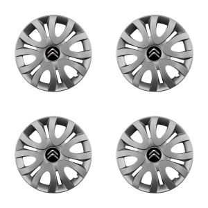 Set 4 Capace Roti 15 inchi (R15) Compatibile Cu CITROEN model - 330 - Img 2