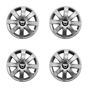 Set 4 Capace Roti 15 inchi (R15) Compatibile Cu DACIA model - 323 - Img 2
