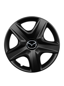 Set 4 capace roti 15 inchi (R15) compatibile MAZDA, Model 340 Black