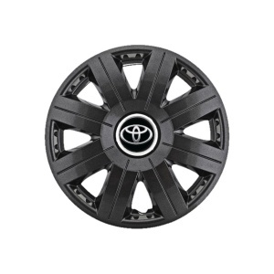Set 4 Capace Roti 15 inchi (R15) Cosmos Negru, Compatibile cu Toyota - Img 3