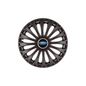 Set 4 Capace Roti 15 inchi (R15) Dino Negru, Compatibile cu Ford - Img 3