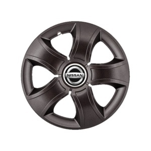 Set 4 Capace Roti 16 inchi (R16) Bis Negru, Compatibile Cu Nissan - Img 3