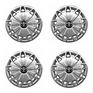 Set 4 capace roti 16 inchi (R16) Compatibile Cu Toyota model - 419 - Img 2