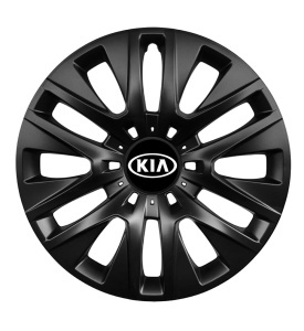 Set 4 capace roti 16 inchi (R16) compatibile KIA, Model 429 Black