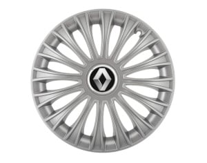 Set 4 capace roti 16 inchi (R16) Dino Gri, Compatibile cu Renault