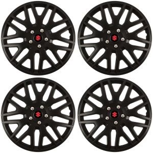 Set 4 Capace Roti 17 inchi (R17) Dakar Negru, Compatibile Cu Suzuki - Img 2