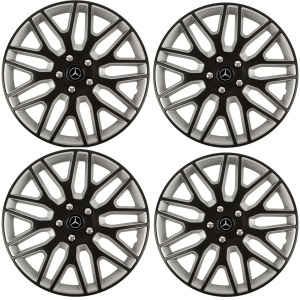 Set 4 Capace Roti 17 inchi (R17) Dakar Negru-Gri, Compatibile Cu Mercedes-Benz - Img 2