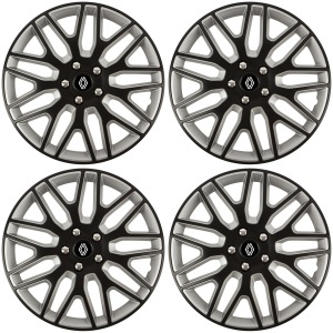 Set 4 Capace Roti 17 inchi (R17) Dakar Negru-Gri, Compatibile Cu Renault Nou - Img 2
