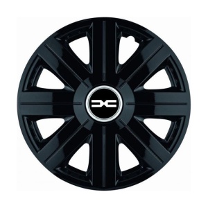 Set 4 Capace Roti Autohelix MSA® potrivite jantelor de 14 inch, pentru Dacia Nou model Cosmos Black - Img 2