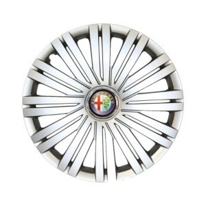 Set 4 Capace Roti Creative Rey R14, Potrivite Jantelor de 14 inch, pentru Alfa Romeo, Model 200 - Img 2