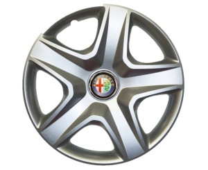 Set 4 Capace Roti Creative Rey R14, Potrivite Jantelor de 14 inch, Pentru Alfa Romeo, Model 202