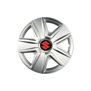 Set 4 capace roti Cu Inel Cromat Esprit R14 Compatibil Cu Suzuki - Img 3
