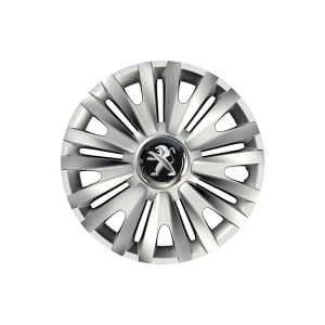 Set 4 capace roti Cu Inel Cromat Royal R14 Compatibil Cu Peugeot
