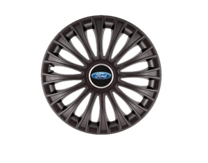 Set 4 capace roti Dino Negru R15, pentru gama auto Ford - Img 1