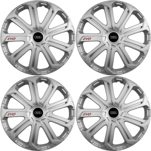 Set 4 Capace Roti Evo Gri R16, Pentru Audi - Img 2