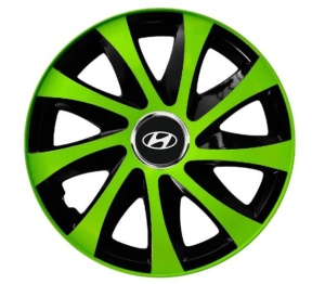 Set 4 capace roti extra drift green R15 Compatibil Cu Hyundai