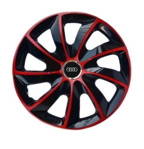 Set 4 capace roti Extra Stig Red R17 pentru gama auto Audi - Img 1