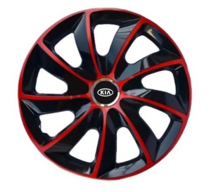 Set 4 capace roti Extra Stig Red R17 pentru gama auto Kia - Img 1
