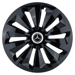 Set 4 capace roti Fox negru R14 Compatibil Cu Mercedes-Benz - Img 3