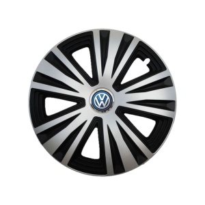 Set 4 capace roti Glory Gri-Negru R15, Compatibil Cu Volkswagen - Img 3