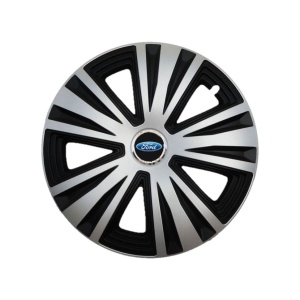 Set 4 capace roti Glory Gri-Negru R16, Compatibil Cu Ford - Img 3