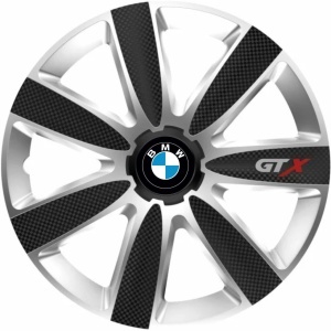 Set 4 Capace Roti GTX Carbon Gri-Negru R17, Pentru BMW - Img 3