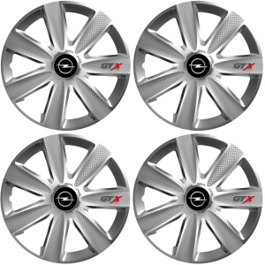 Set 4 Capace Roti GTX Gri R15, Pentru Opel - Img 2
