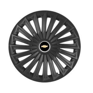 Set 4 capace roti Joy Negru R17 pentru gama auto Chevrolet