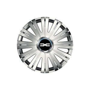 Set 4 Capace Roti potrivite jantelor de 15 inch, pentru Dacia Nou, model Active Crom