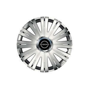 Set 4 Capace Roti potrivite jantelor de 15 inch, pentru Nissan Nou, model Active Crom - Img 2