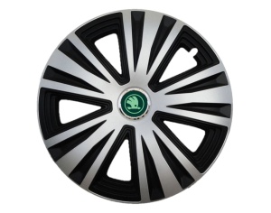 Set 4 Capace Roti potrivite jantelor de 15 inch, pentru Skoda Nou Verde, model Glory Mix