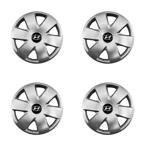 Set 4 capace roti potrivite jantelor de 15 inch (R15) compatibile Hyundai, Model - 308 - Img 2
