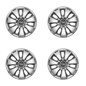 Set 4 capace roti potrivite jantelor de 15 inchi (R15) compatibile OPEL Astra,Corsa,Meriva,Tigra,Agila,Vivaro,Zafira,Combo,Vectra,Model-335 - Img 2