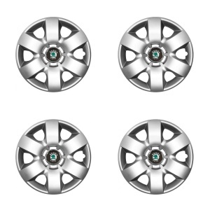 Set 4 capace roti potrivite jantelor de 15 inchi (R15) compatibile SKODA Fabia ,Octavia I,II,III ,Roomster, Felicia ,Rapid ,Superb, Yeti Model-310 - Img 2