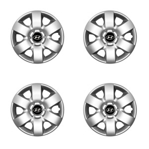 Set 4 capace roti potrivite jantelor de 15 inchi (R15) compatibile Hyundai, Model - 310 - Img 2